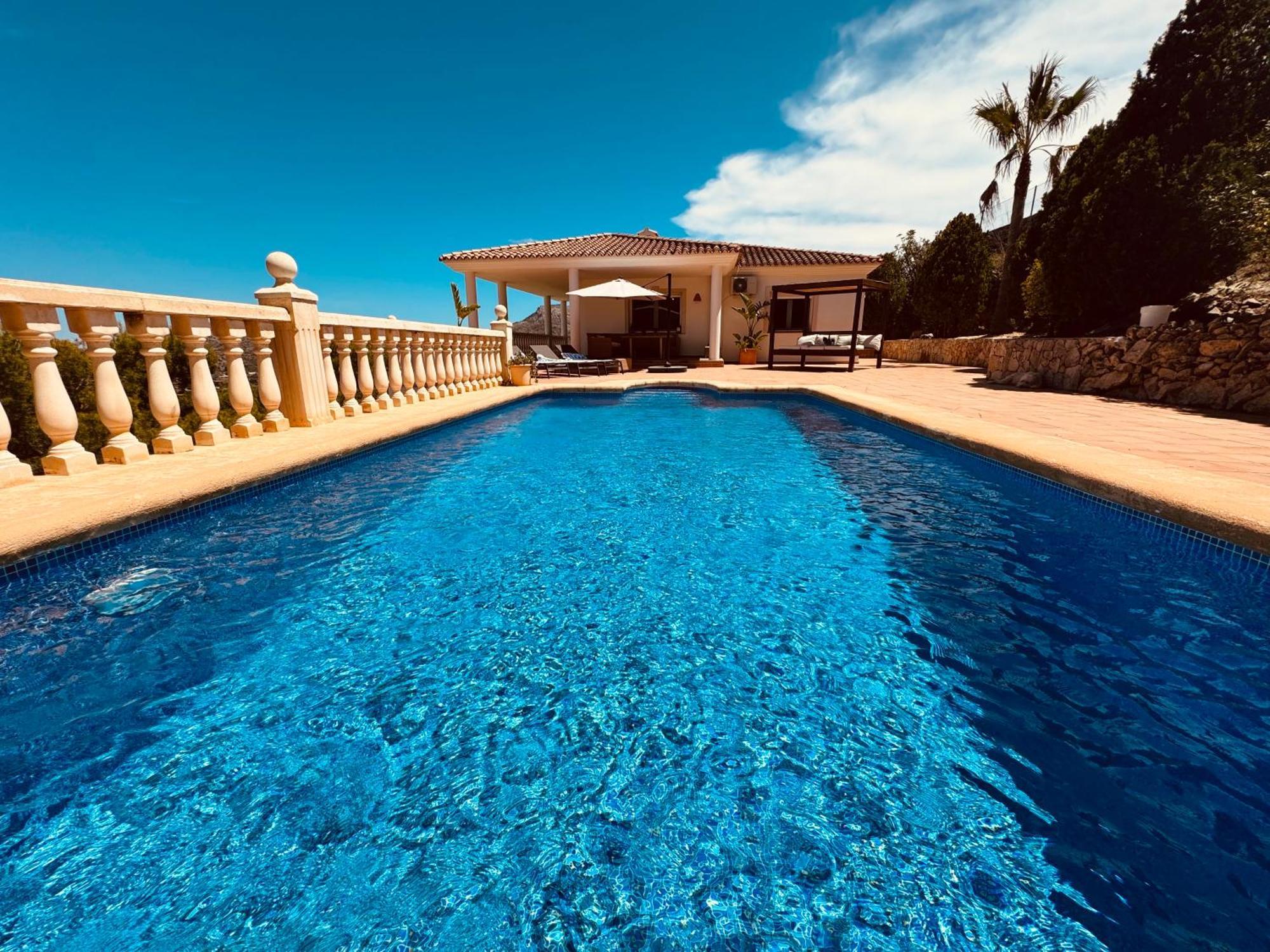 Denia Dream Seaview Golf, Tennis & Beach Villa Muntanya la Sella Buitenkant foto